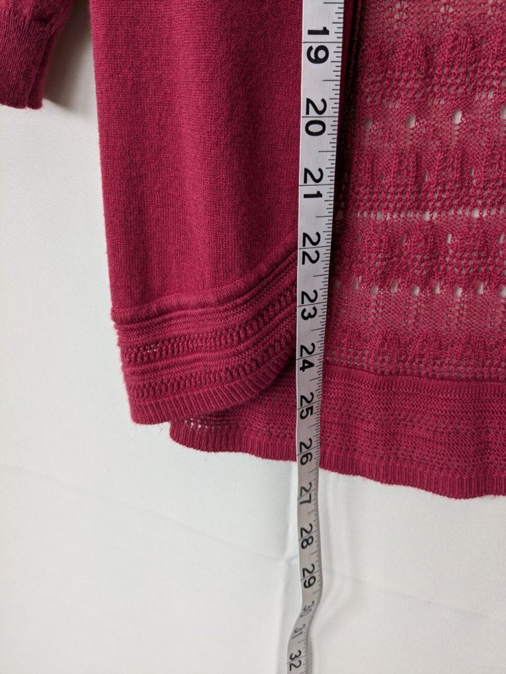 Roz & Ali Open Knit Cardigan - Picture 7 of 7